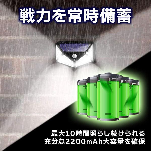 センサーライト 屋外 led